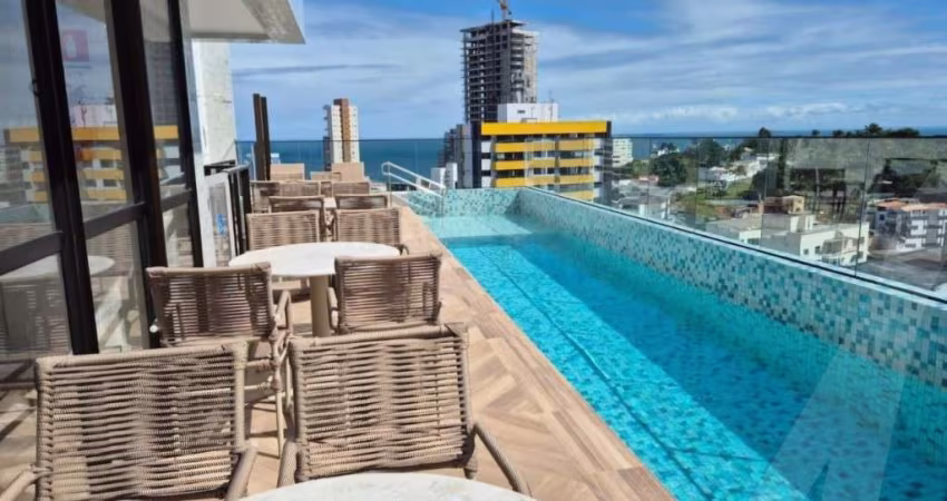 Apartamento na Barra para venda com 1 quartos e varanda infraestrutura completa no Edifício ZN