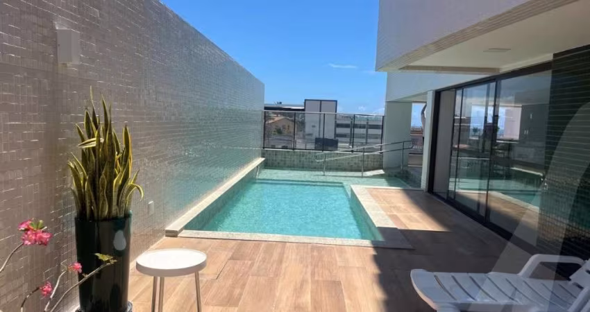 Apartamento com 2 quartos e 1 suíte no Jardim Armação 1 vaga de garagem varanda vista mar com infraestrutura