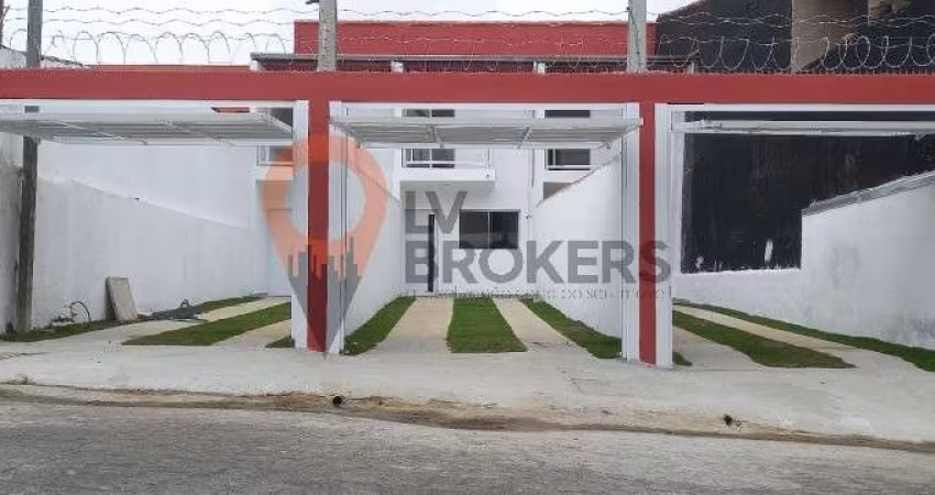 sobrado novo a venda na vila Jundiaí em Mogi das Cruzes Com 2 quartos 1 suíte com sacada Sala 1 lavabo  Cozinha quintal  2 vagas