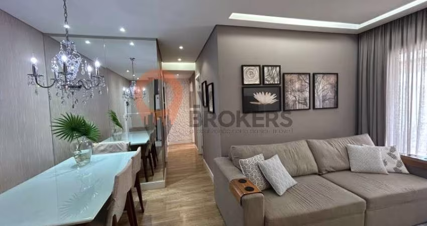 Apartamento à venda no Tatuapé, Analia Franco, Vila Gomes Cardim: 3 quartos, 2 suítes, 2 salas, 3 banheiros, 2 vagas, 87m². Venha conferir!