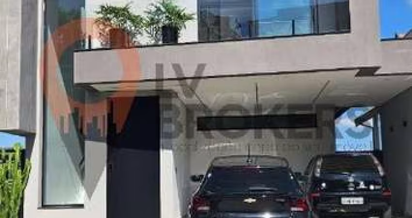 Luxuosa casa em condomínio à venda em Mogi das Cruzes-SP, Aruã Brisas 4 suítes, 3 salas, localização privilegiada