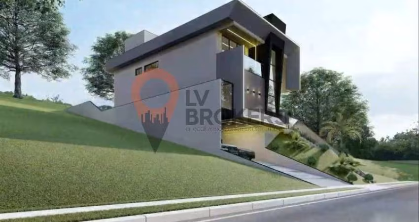 Magnífica casa de alto padrão em condomínio de luxo em Arujá-SP, com 4 suítes - EM CONSTRUÇÃO - ENTREGA MARÇO 26.