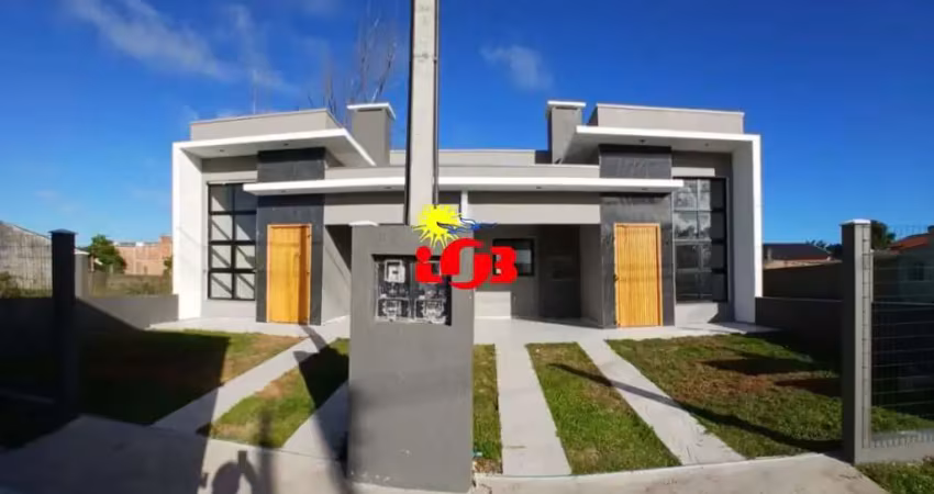 Casa - geminada de 2 dormitórios em nova tramandaí!