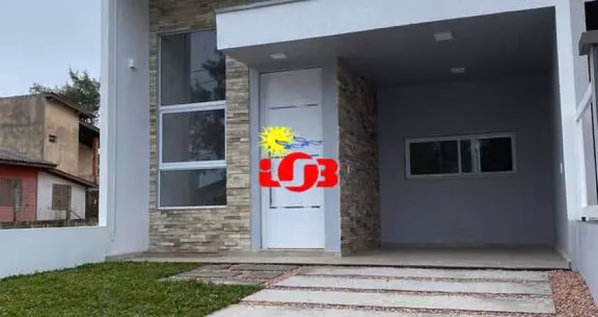 Casa - geminada de 03 dormitórios em tramandaí - jardim beira mar!