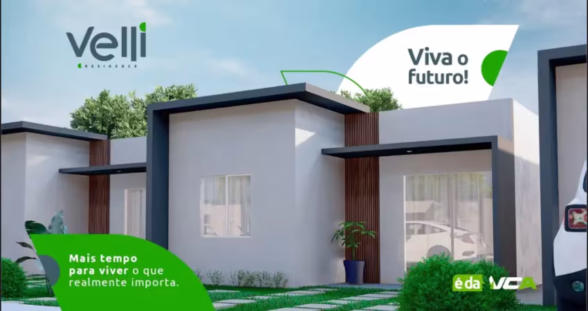 Vendo casas velli em condomínio fechado no bairro luiz gonzaga
