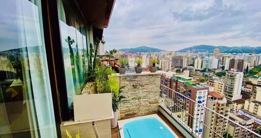 Cobertura duplex: luxo e conforto em icaraí na esquina com moreira césar