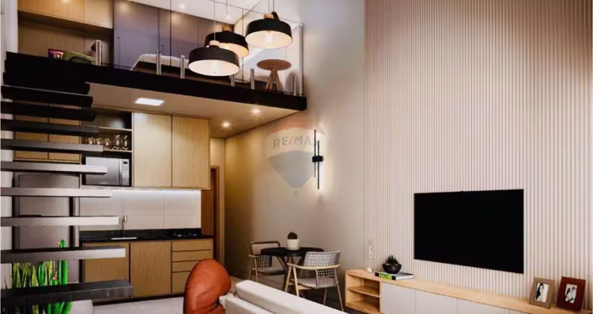 Único - loft com garden - lançamento moderno em são francisco com vaga.