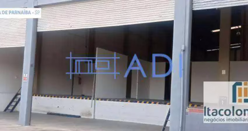 Galpão industrial locação 2.100 m² - fazendinha – santanta de parnaíba/sp