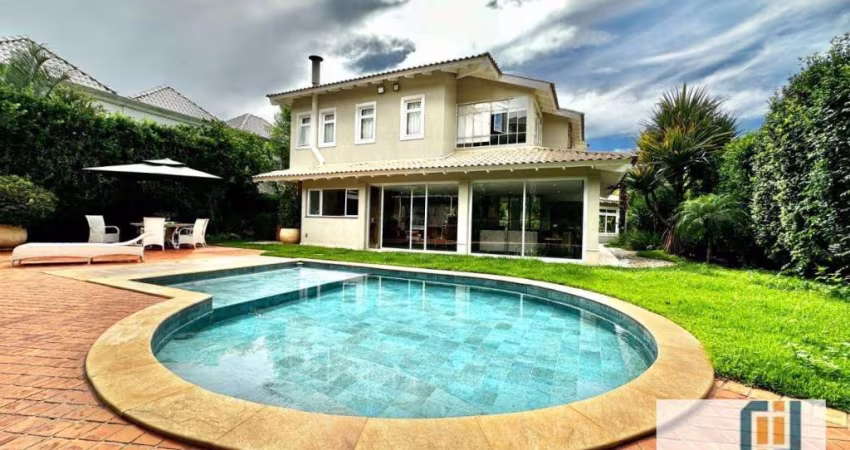 Casa totalmente mobiliada para locação no Tamboré 02.