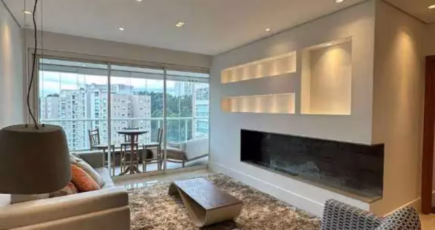 Apartamento com 3 dormitórios para alugar, 136 m² por r$ 22.000,02/mês - tamboré - santana de parnaíba/sp