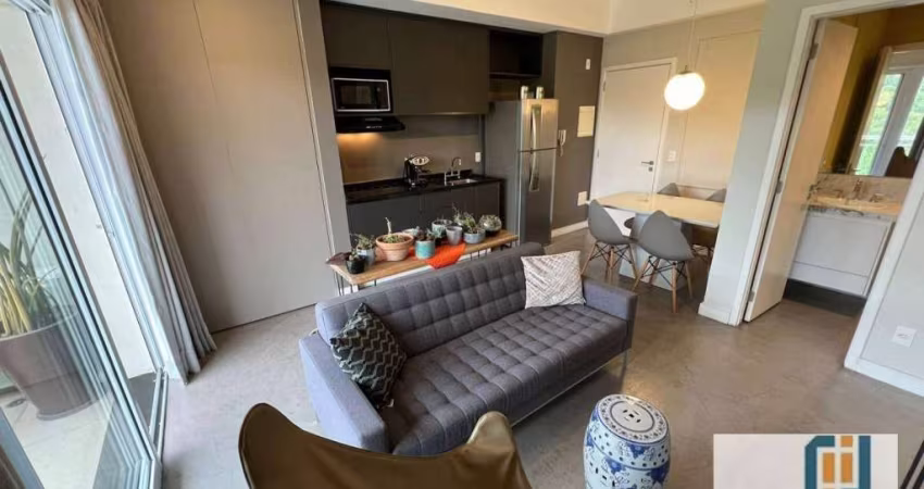 Apartamento mobiliado para locação no Trix Tamboré