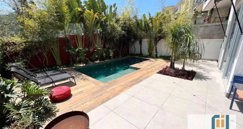 Casa com 4 dormitórios, 425 m² - venda por r$ 8.000.000,00 ou aluguel por r$ 47.800,00/mês - tamboré - santana de parnaíba/sp