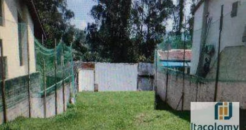 Terreno declive à venda - 401 m² - Alphaville 06
