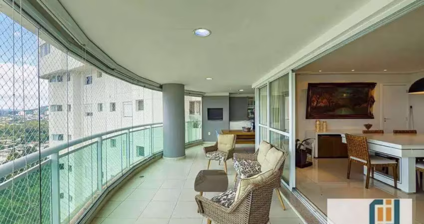 Apartamento com 3 dormitórios para alugar, 261 m² por R$ 20.000,02/mês - Alphaville - Barueri/SP