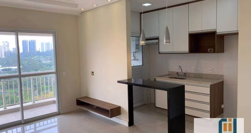 Apartamento com 2 dormitórios para alugar, 66 m² por R$ 5.900/mês - Empresarial 18 do Forte - Barueri/SP