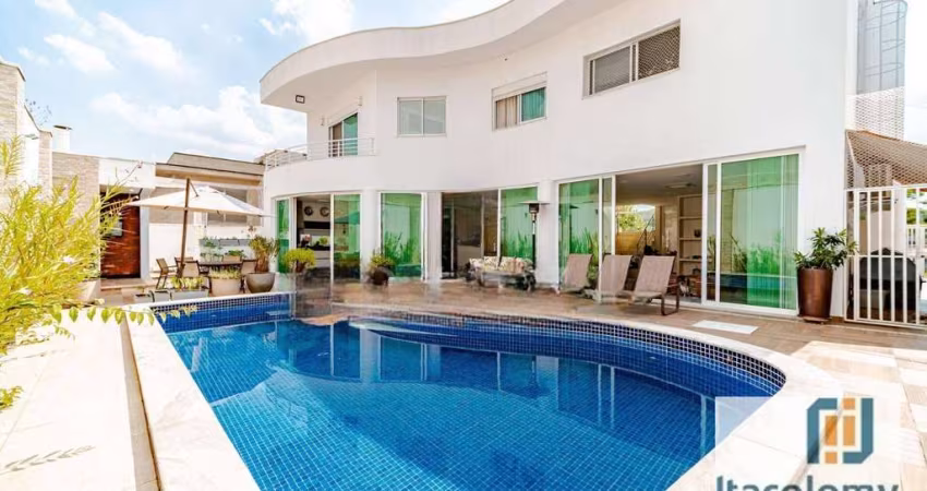 Casa com 5 dormitórios à venda, 548 m² por R$ 4.030.000 - Colinas da Anhangüera - Santana de Parnaíba/SP