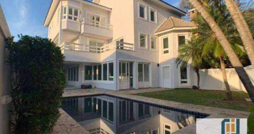 Casa, 600 m² - venda por R$ 4.200.000,00 ou aluguel por R$ 17.200,00/mês - Residencial Dez (Alphaville) - Santana de Parnaíba/SP
