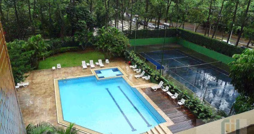 Flat com 1 dormitório à venda, 55 m² por R$ 450.000 - Edifício Le Bouganville - Alphaville-  Barueri/SP