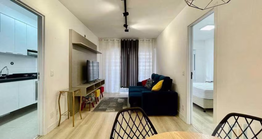 Apartamento com 1 dormitório para alugar, 50 m² por R$ 5.950/mês - Edifício WiHouse - Barueri/SP