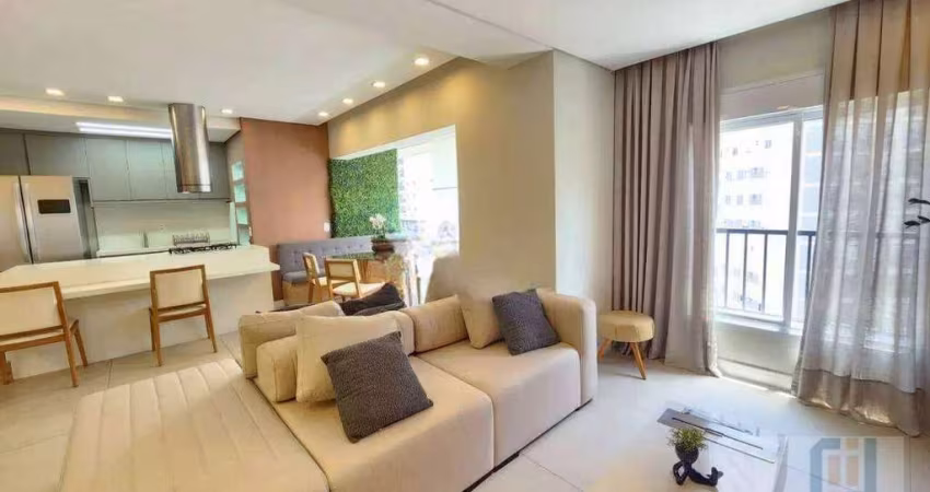 Apartamento com 3 dormitórios para alugar, 110 m² por R$ 12.700/mês - Alphaville - Barueri/SP