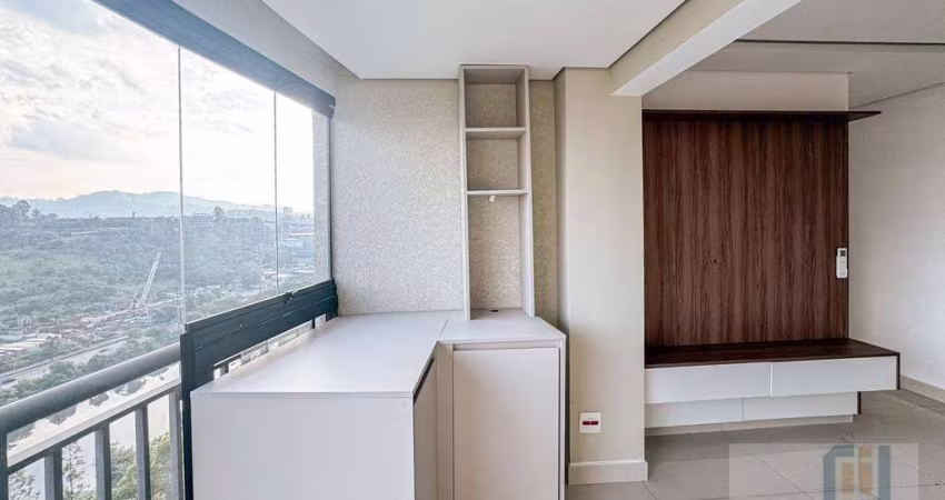 Apartamento com 2 dormitórios para alugar, 74 m² por R$ 7.500,02/mês - Alphaville Empresarial - Barueri/SP