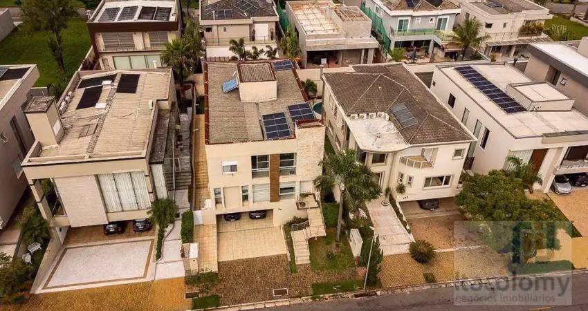 Casa com 5 dormitórios à venda, 468 m² por r$ 4.300.000 - burle marx - alphaville -santana de parnaíba/sp