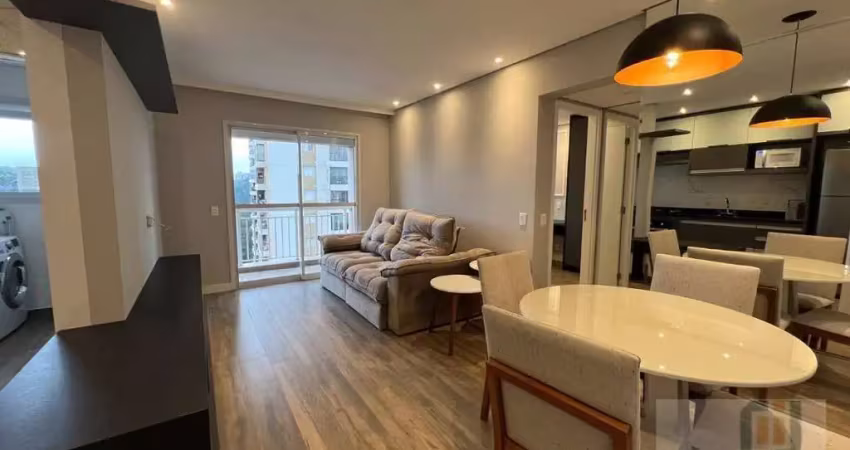 Apartamento mobiliado com 1 dormitório para alugar, 50 m² por R$ 4.885/mês - Edifício Hit - Alphaville -Barueri/SP