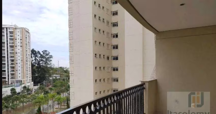 Apartamento com 3 dormitórios para alugar, 139 m² por R$ 10.166/mês - Tamboré - Santana de Parnaíba/SP