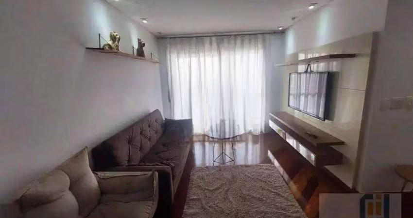 Apartamento com 3 dormitórios para alugar, 98 m² por r$ 8.100/mês - edifício classic - alphaville -barueri/sp
