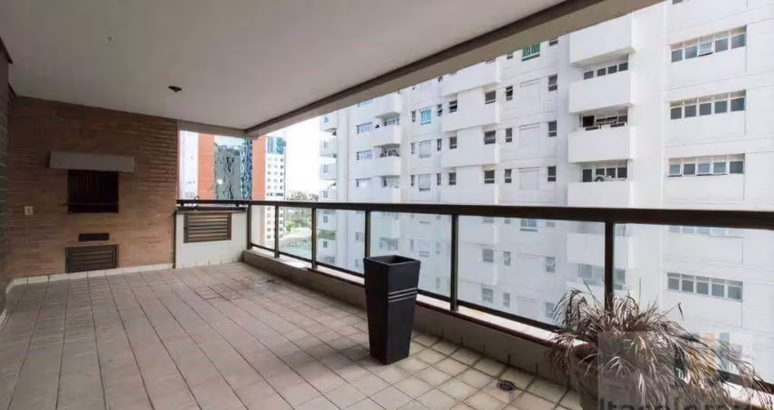 Apartamento com 4 dormitórios para alugar, 288 m² por r$ 14.960/mês - edifício chateau - alphaville - barueri/sp