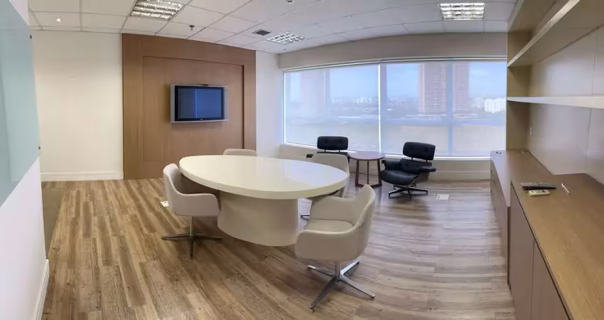 Sala comercial com 1 sala para alugar na Avenida Andrômeda, Alphaville, Barueri