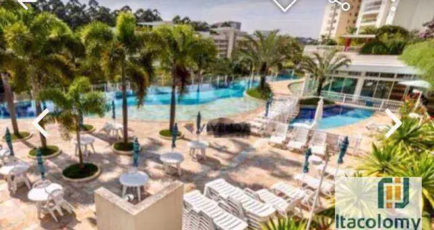 Apartamento com 2 dormitórios à venda, 113 m² por r$ 1.700.000 - residencial três tamboré - santana de parnaíba/sp