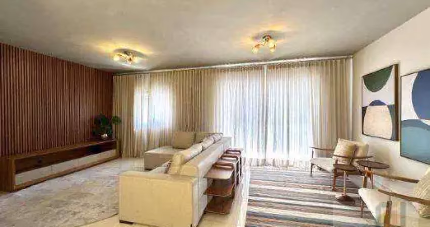 Apartamento com 3 dormitórios para alugar, 139 m² por r$ 12.150/mês - tamboré - santana de parnaíba/sp
