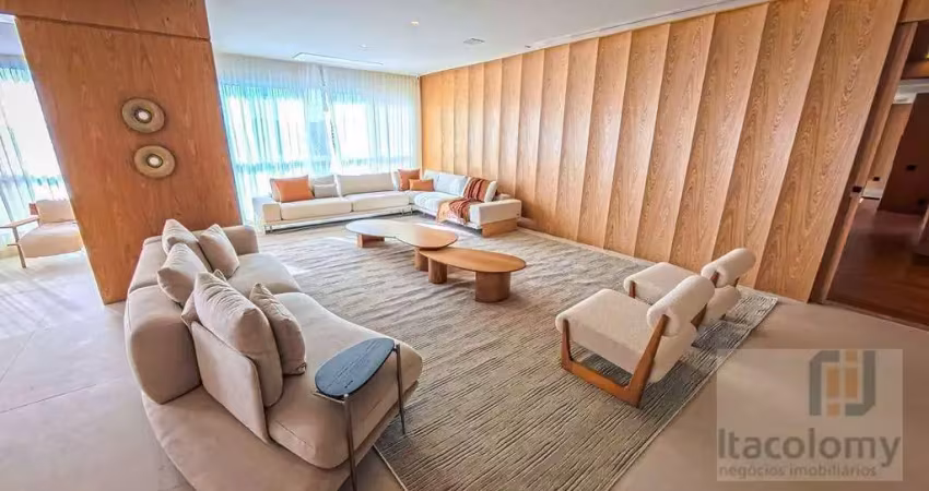 Apartamento mobiliado à venda no the penthouses, tamboré