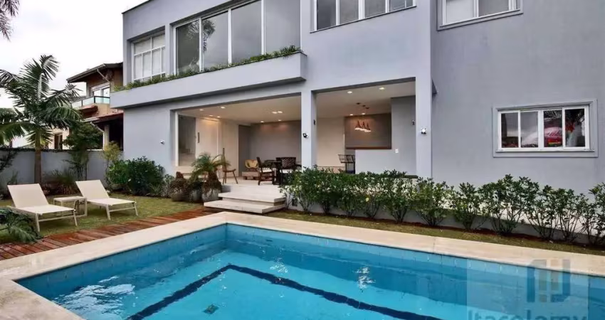 Casa com 5 dormitórios à venda, 563 m² por r$ 6.360.000,00 - alphaville 03 - santana de parnaíba/sp