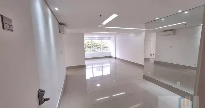 Sala para alugar, 98 m² por r$ 6.763/mês - edifício alpha premium - alphaville -barueri/sp