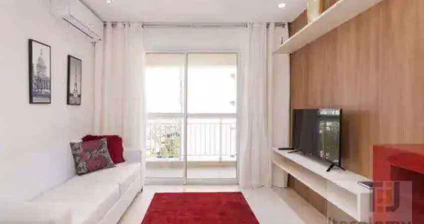 Apartamento com 1 dormitório, 50 m² - venda por r$ 680.000,00 ou aluguel por r$ 5.000,00/mês - empresarial 18 do forte - barueri/sp