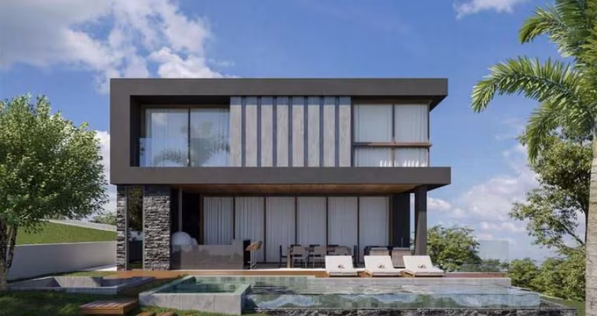 Casa belíssima à venda no Tamboré 10 - em construção