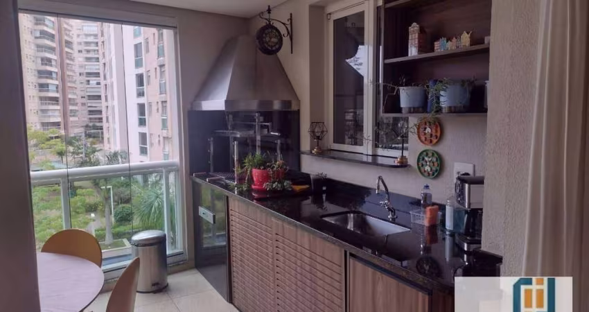 Apartamento com 2 dormitórios à venda, 122 m² por R$ 1.500.000,00 - Tamboré - Santana de Parnaíba/SP
