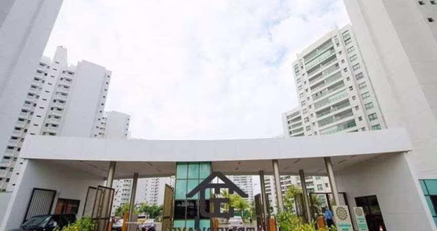 Apartamento de luxo mobiliado para aluguel 4 suítes, Le Parc, Paralela, Salvador - Ba.