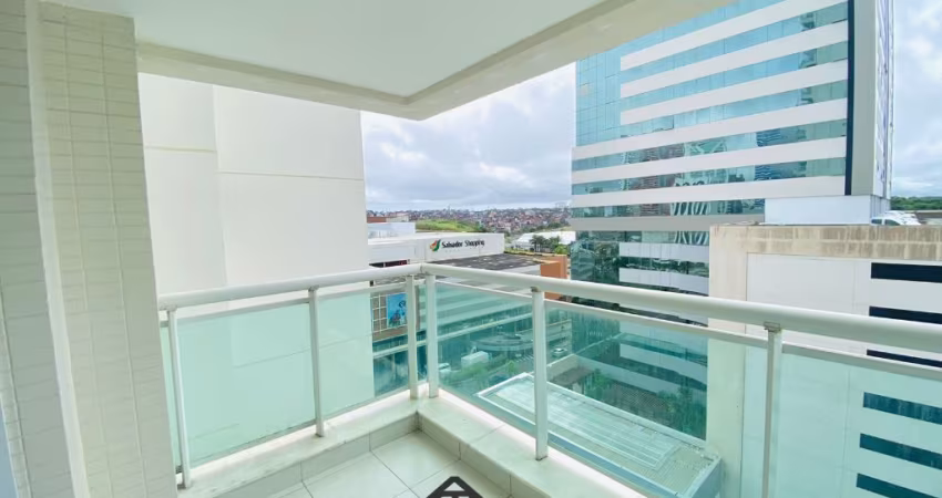 Apartamento para aluguel em Salvador, BA. Caminho das Árvores, mobiliado, quarto e sala, 1 vaga