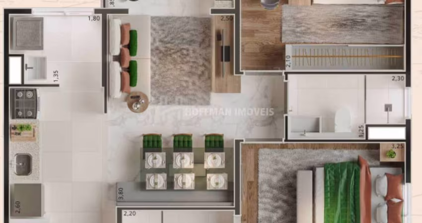 Apartamento em construção a venda Santa Terezinha Santo André