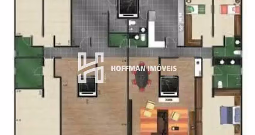 Apartamento com 3 quartos, 3 suítes, 3 vagas à venda - santa paula
