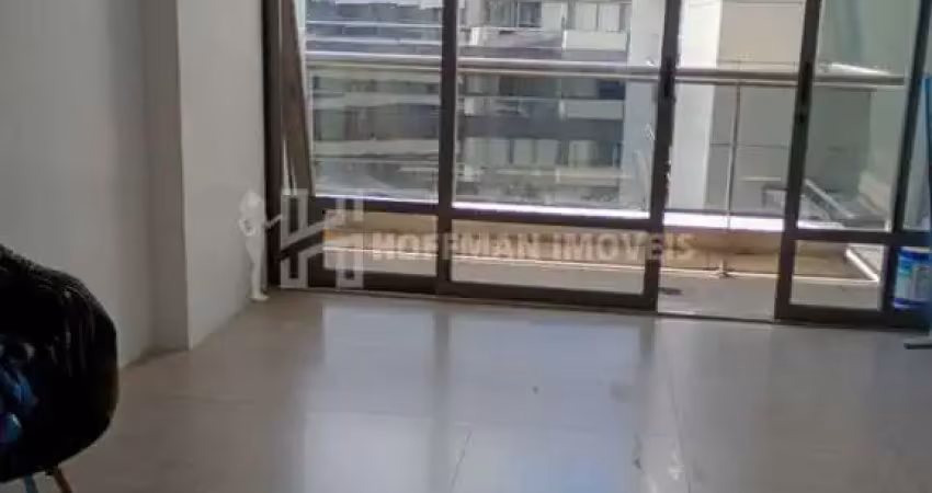 Sala comercial com banheiro e uma vaga no espaço cerâmica - scs