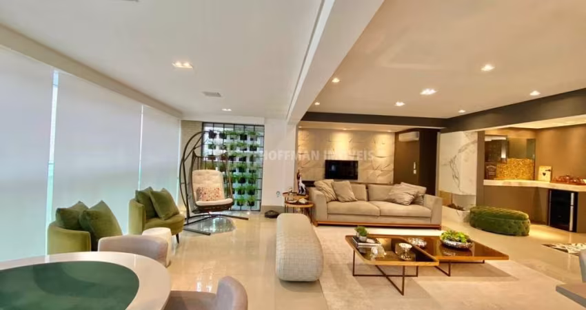 Apartamento com 3 suítes mais escritório, sacada gourmet e 4 vagas a venda no Santa Paula/SCS