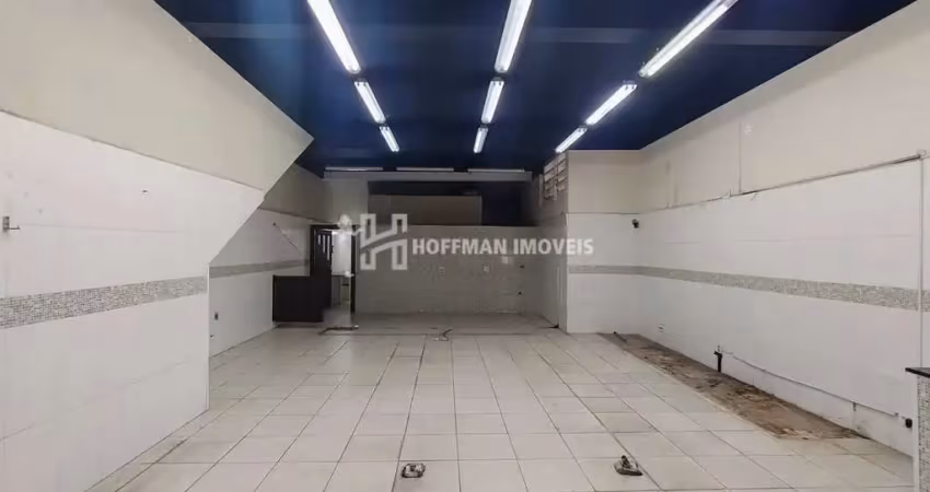 Salão comercial com 118m² e banheiro para alugar no bairro Osvaldo Cruz