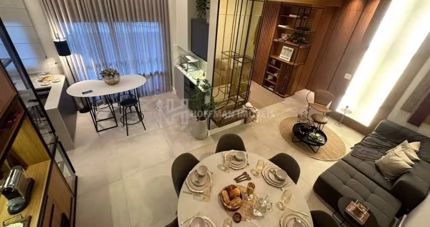 Apartamento cobertura penthouse com 120m², churrasqueira, hidromassagem.