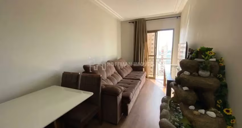 Flat com dormitório, sala cozinha, banheiro e vaga com serviço de hotel a venda no barcelona scs
