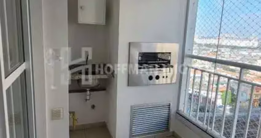 Apartamento com 2 dormitórios 1 suíte 1 vaga com sacada grill a venda no fundação em scs