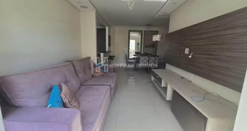 Apartamento mobiliado de 03 dormitórios, 01 suíte, 02 vagas à venda no bairro cerâmica - scs sp
